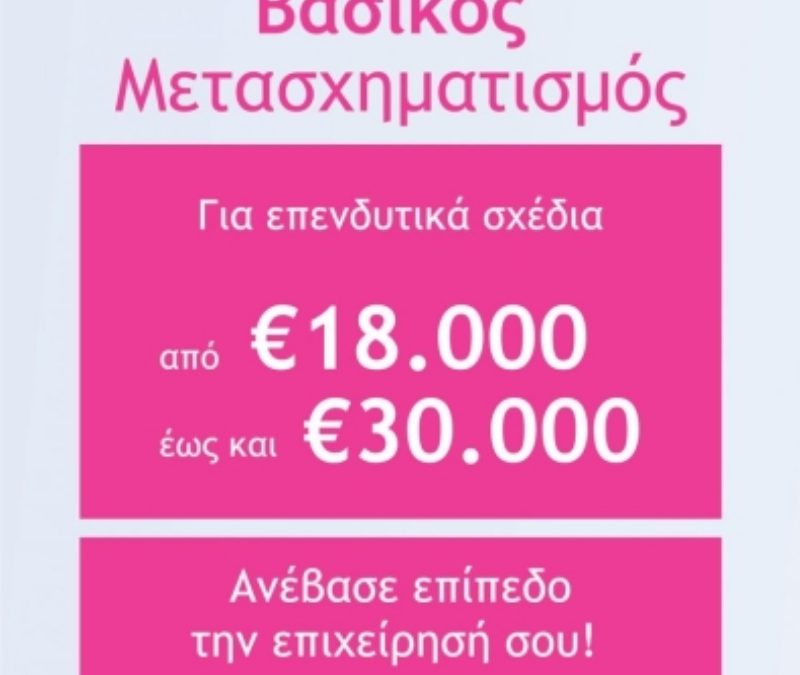 Δράση 1: Βασικός Ψηφιακός Μετασχηματισμός ΜμΕ